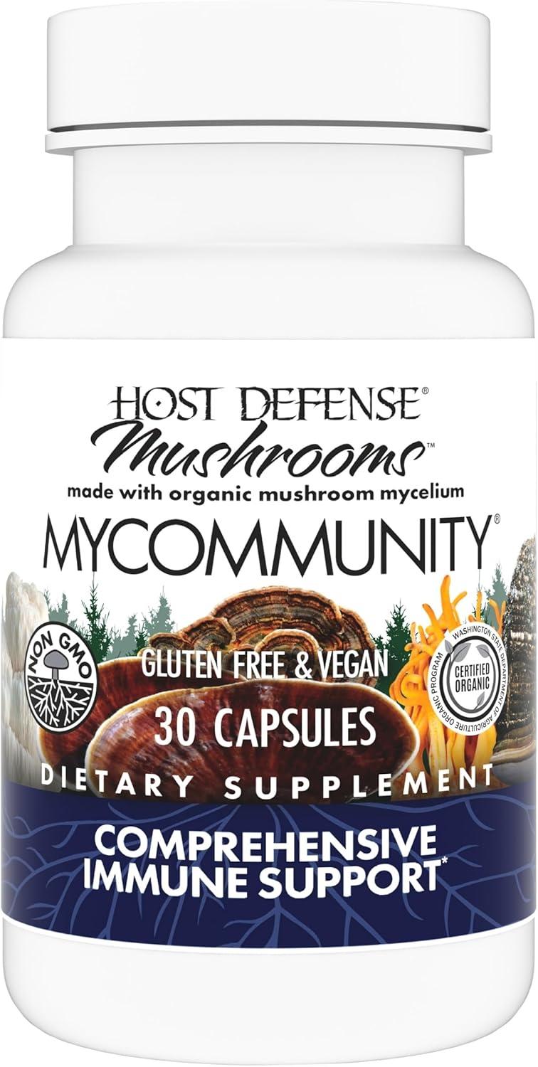 Best Mushroom Supplement – Host Defense MyCommunity Capsules Review