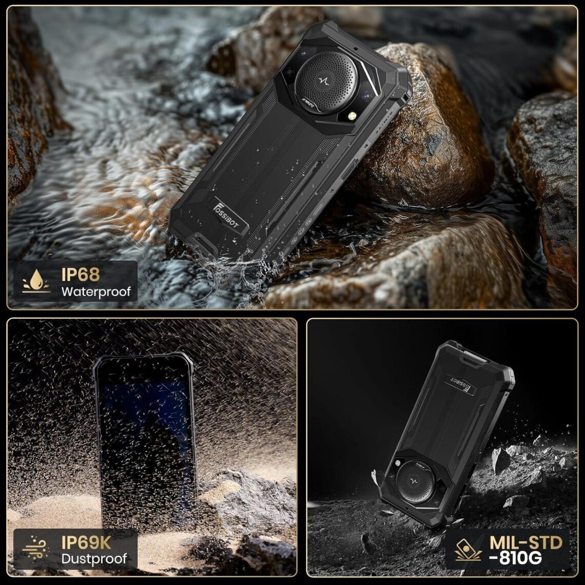 Best Rugged Smartphone – FOSSIBOT F101P 5.45″ 10600mAh Waterproof Review