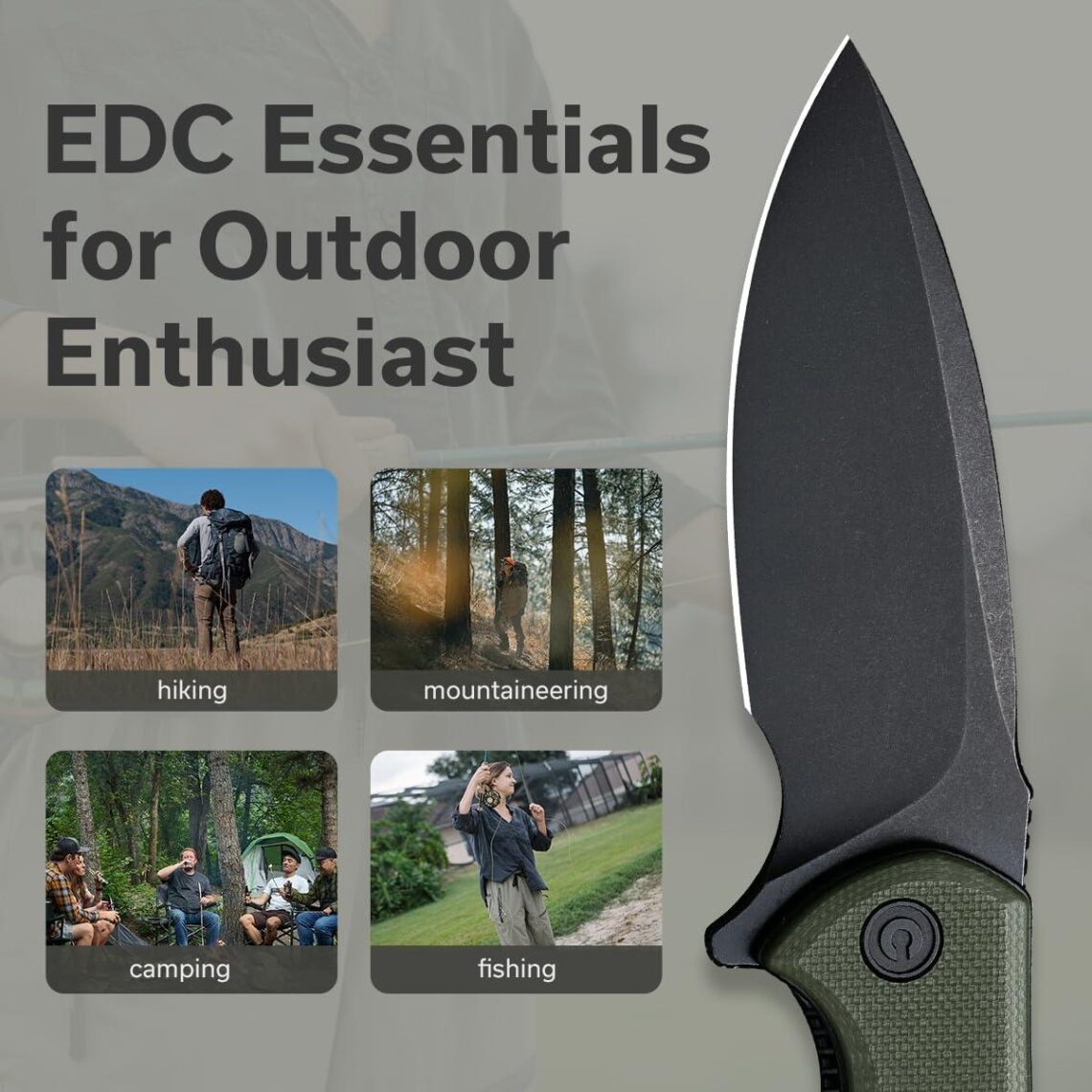 Best EDC Knife – CIVIVI Mini Praxis Folding Pocket Knife, 2.98″ Review