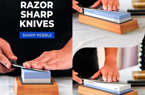Best Kitchen Knife Sharpener – Sharp Pebble Whetstone System with Grits & Guide Review