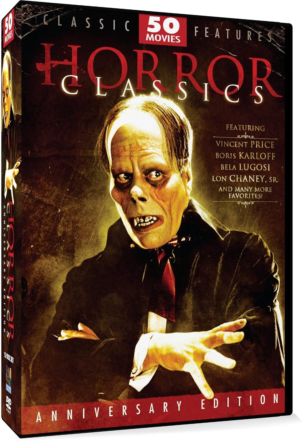 Best Horror Classics DVD Collection – HORROR CLASSICS 50 MOVIE MEGAPACK Review