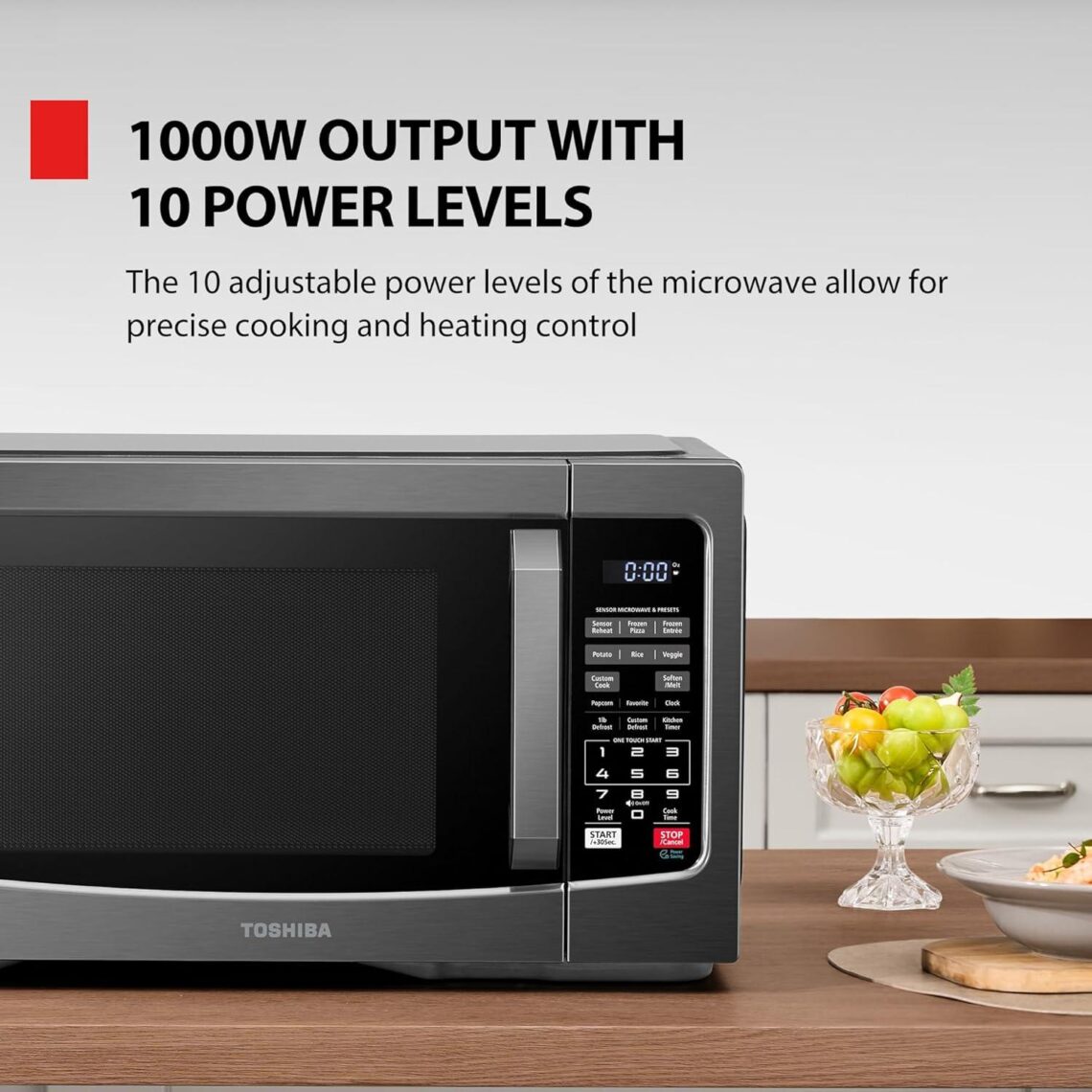 Best Microwave Oven – TOSHIBA EM131A5C-BS Countertop 1.2 Cu Ft Review
