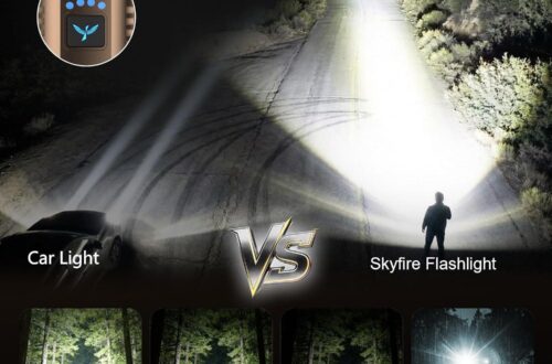 Best Tactical Flashlight – SKYFIRE 3000lm Rechargeable Waterproof Review