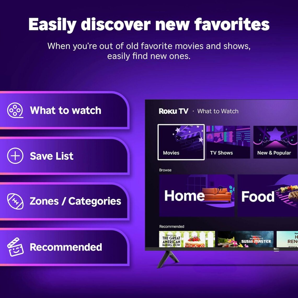 Best TV – Roku Smart TV 2026 – 55-Inch QLED 4K Streaming Review
