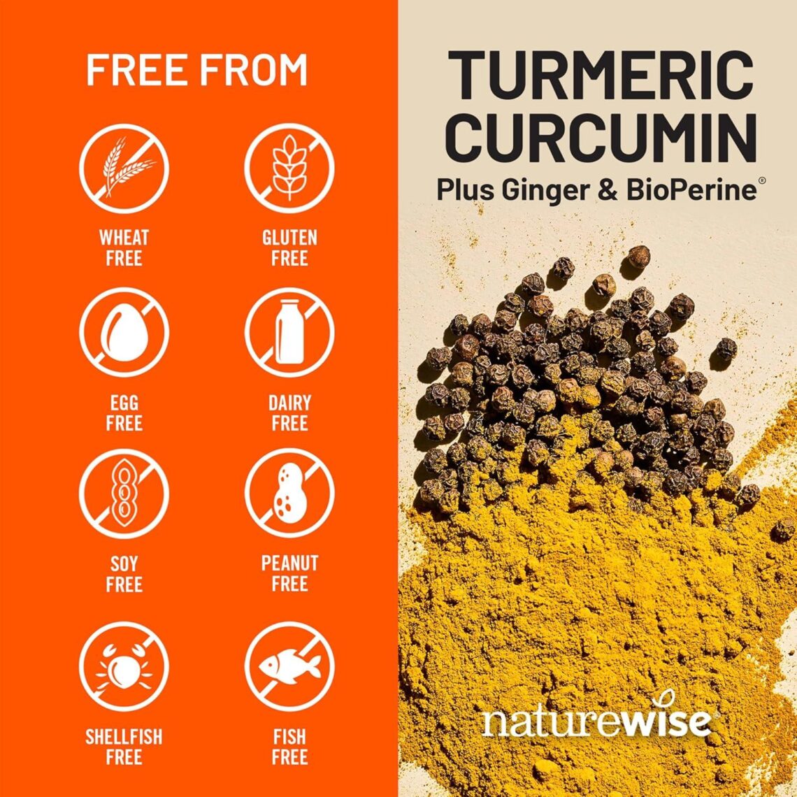 Best Joint and Immune Support – NatureWise Curcumin 2250mg Review