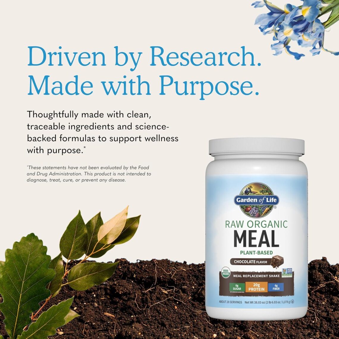 Best Protein Powder – Garden of Life Raw Organic Meal Replacement Shake Review