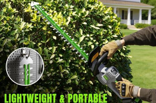 Best Garden Power Tools – Cordless 22″ Hedge Trimmer Review