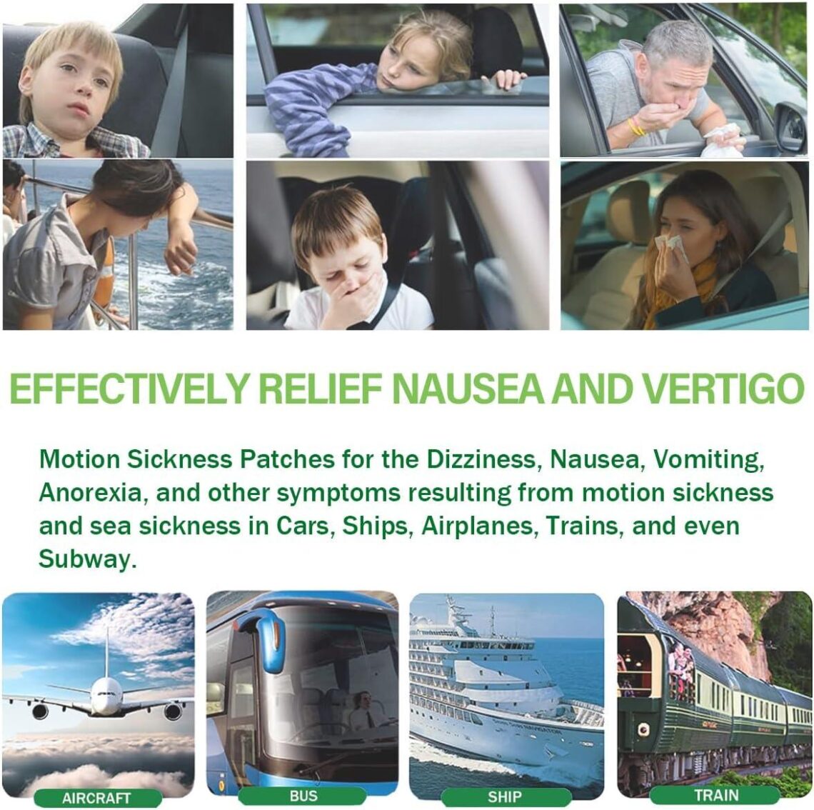 Best Motion Sickness Patches – Non Drowsy Natural Relief Review