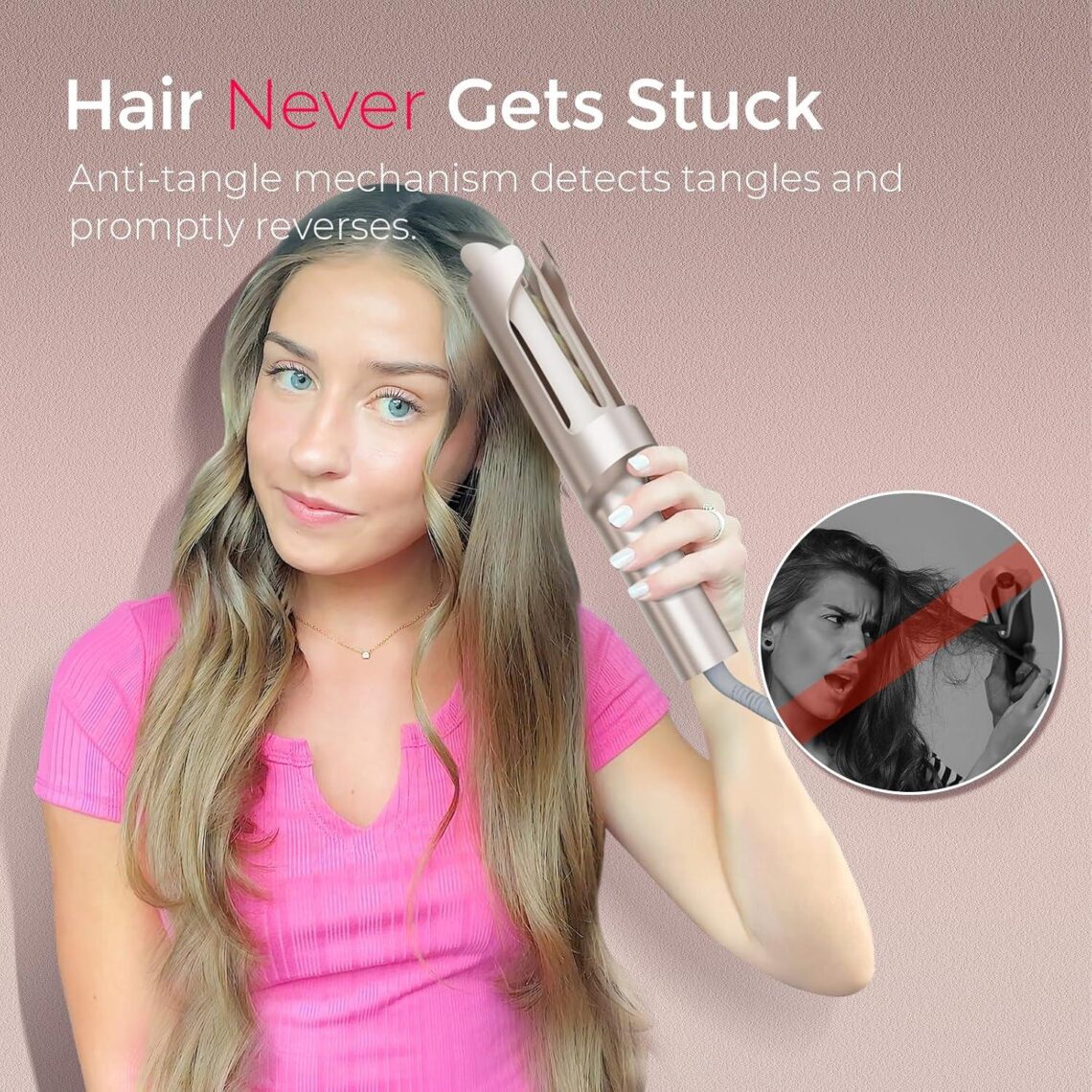 Best Hair Curling Iron – TYMO CurlPro Plus Auto Rotating Wand Review