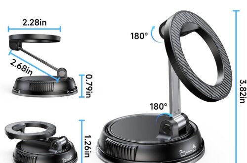 Best Car Phone Mount – ANDERY MagSafe Holder with 78+LBS Suction Review