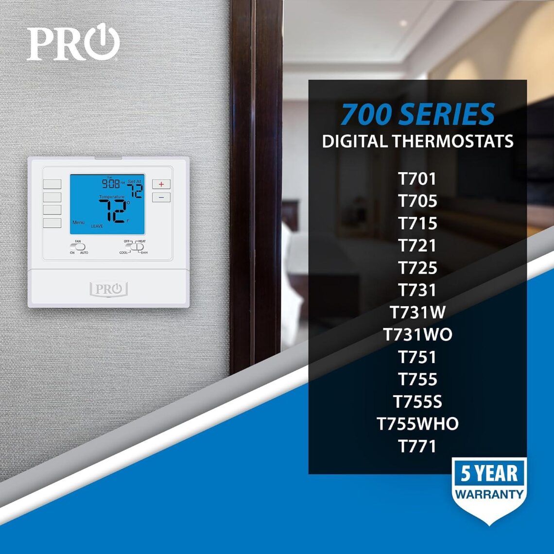 Best Thermostat – PRO1 T701 Single Stage Non-Programmable Wall Review