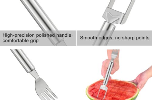 Best Fruit Cutter Tool – 2-in-1 Watermelon Slicer & Fork Review