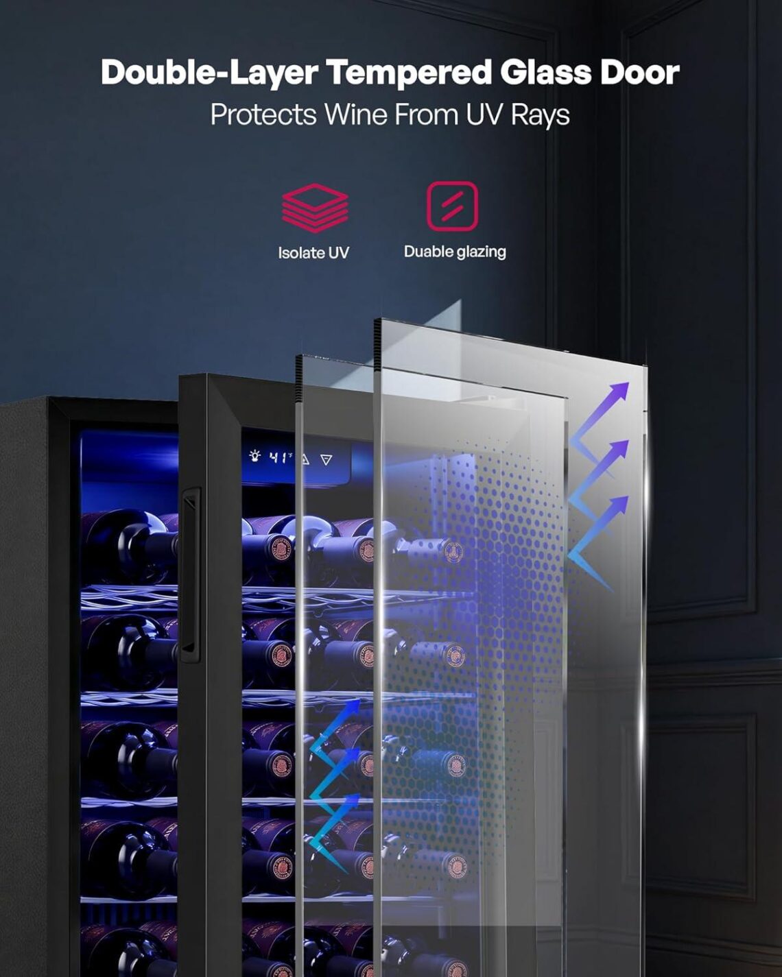 Best Wine Cooler – Icyglee 25 Bottle Compressor Wine Refrigerator Review