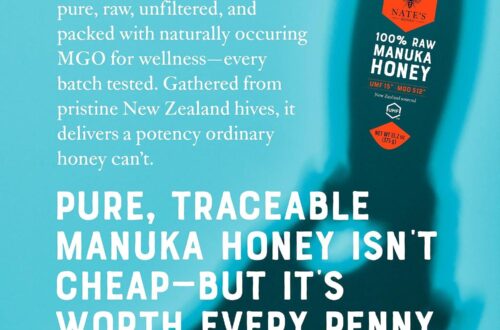 Best Honey – Nate’s Raw Manuka Honey NZ MGO 512+ | UMF 15+ Review