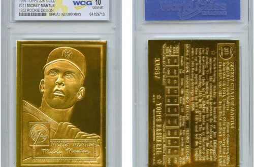 Best Collectible Card – 1952 Topps Mickey Mantle 22K Gold Rookie Card Design #311 – Graded GEM Mint 10 Review