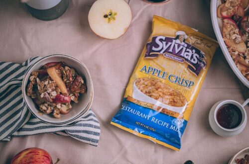 Best Baking Mix – Sylvia’s Apple Crisp Recipe Mix, Delicious Dessert