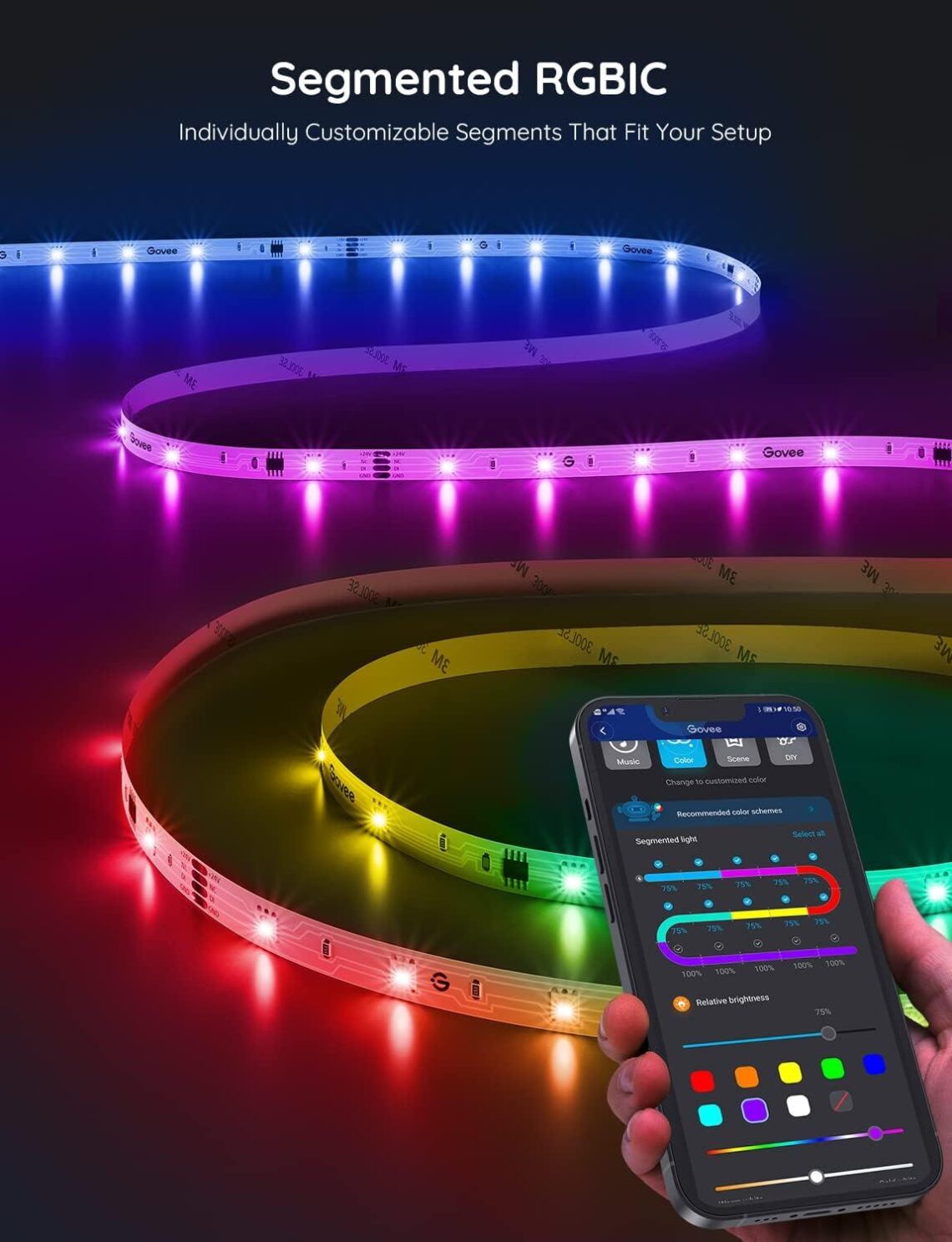 Best Home Decor Lights – Govee RGBIC LED Strip Lights Review