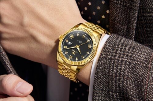 Best Men’s Luxury Watch – OLEVS Diamond Analog Waterproof Review