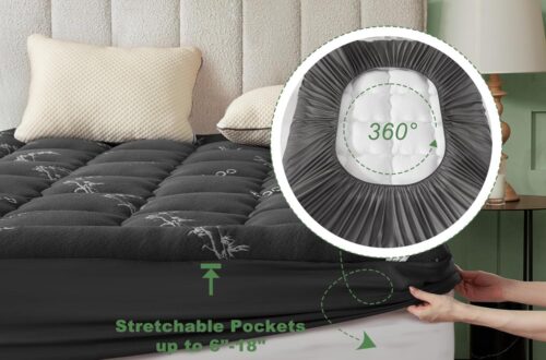 Best Mattress Topper – BEDLORE Bamboo Viscose Thick Pillow Review