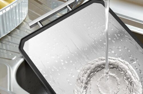 Best Kitchen Cutting Board – SNOWCLAD Stainless Steel, Non Toxic | Double Sided, Dishwasher Safe [16x11Inch] Review