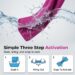 Best Cooling Towel – Portable Cold Sweat Towel, Reusable Soft Absorbent Microfiber for Yoga, Gym, Running
