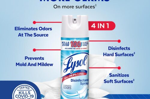 Best Household Disinfectant – Lysol Multi-Purpose Room Spray Review