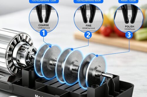 Best Knife Sharpener – Electric 3-Stage Diamond System with 15° Review