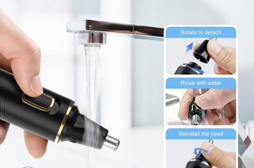 Best Nose Hair Trimmers – XOOMRSCP Men’s Rechargeable 2-in-1 Review