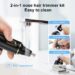 Best Nose Hair Trimmers – XOOMRSCP Men’s Rechargeable 2-in-1 Review
