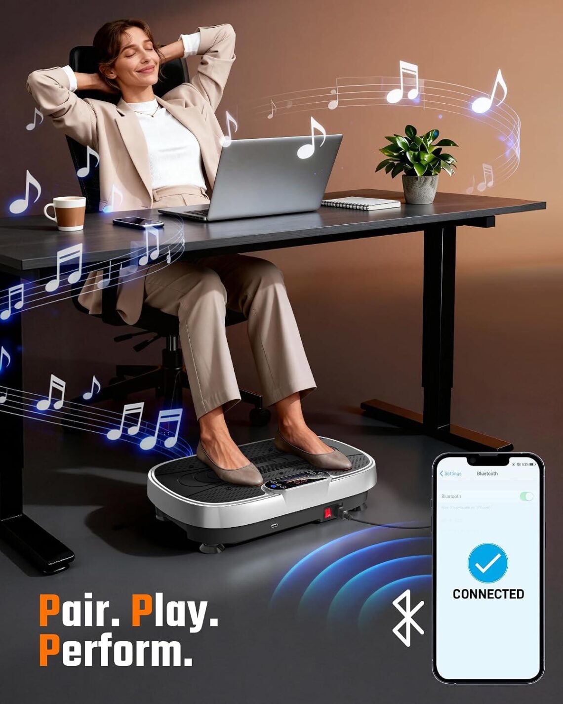 Best Home Fitness – Renoj 3D Vibration Plate for Muscle Recovery
