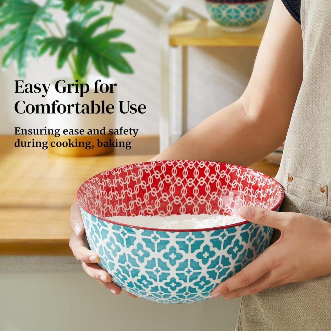 Best Kitchen Mixing Bowls – DOWAN Vibrant Ceramic Nesting Set Review