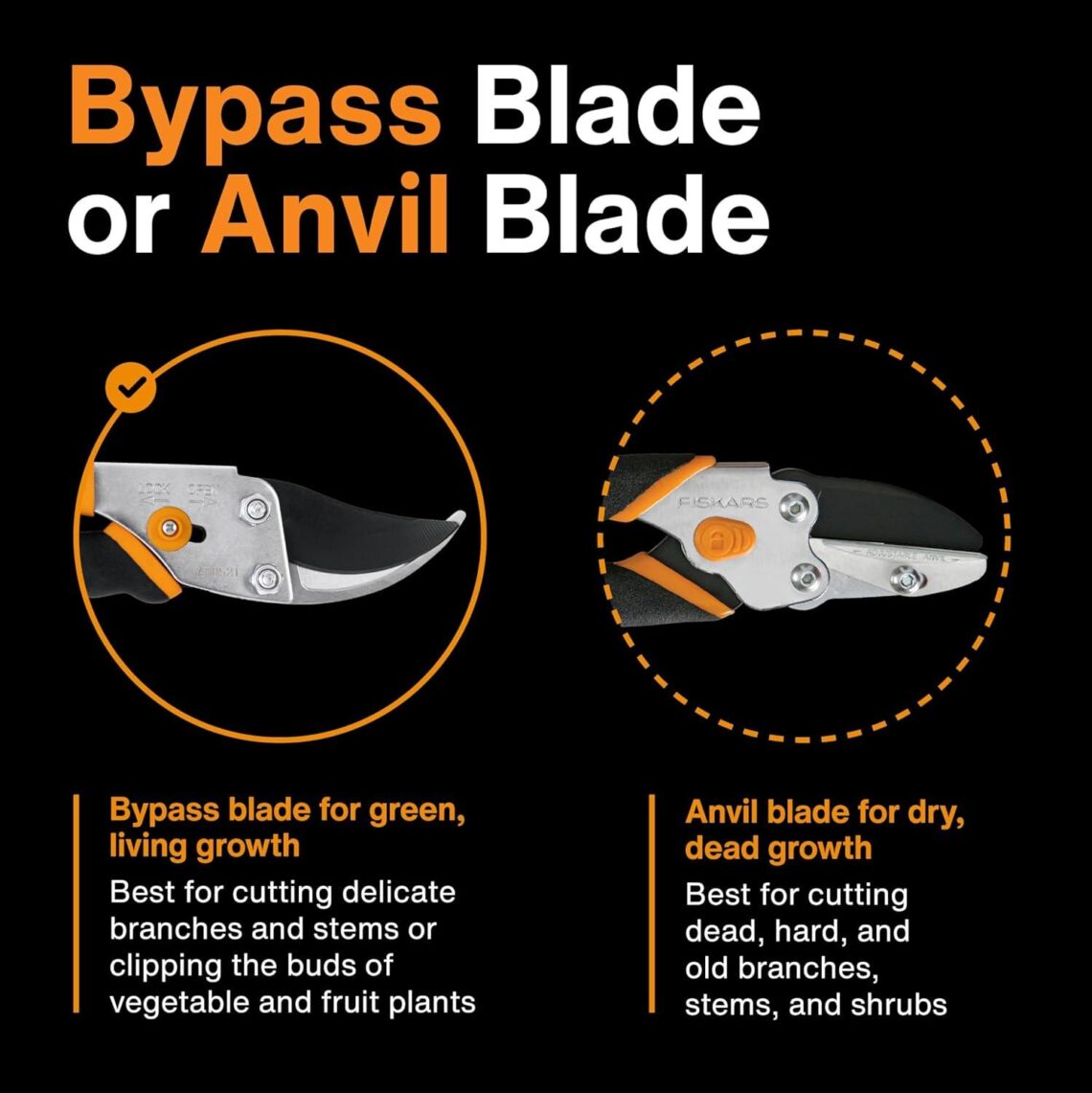 Best Gardening Pruning Shears – Fiskars 5/8″ Cut Capacity Review