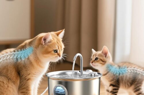 Best Cat Water Fountain – Stainless Steel: 88oz/2.6L Quiet Dispenser Review