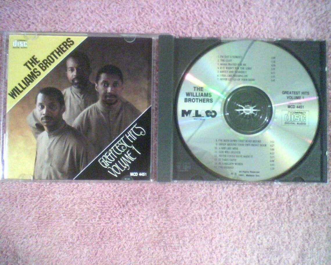 Best Gospel Music Album – The Williams Brothers – The Greatest Hits, Vol. Review