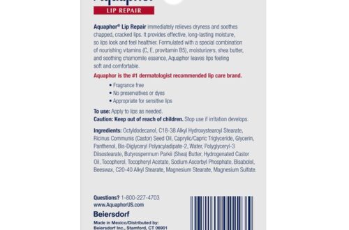 Best Lip Care – Aquaphor Lip Repair Ointment, Moisturizing Lip Balm Pack, Relieves Dryness