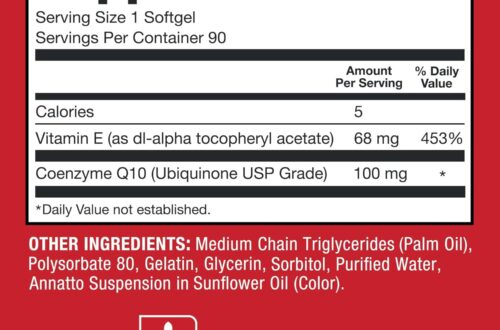 Best Heart Health Supplement – Qunol Ultra CoQ10 100mg Softgels Review