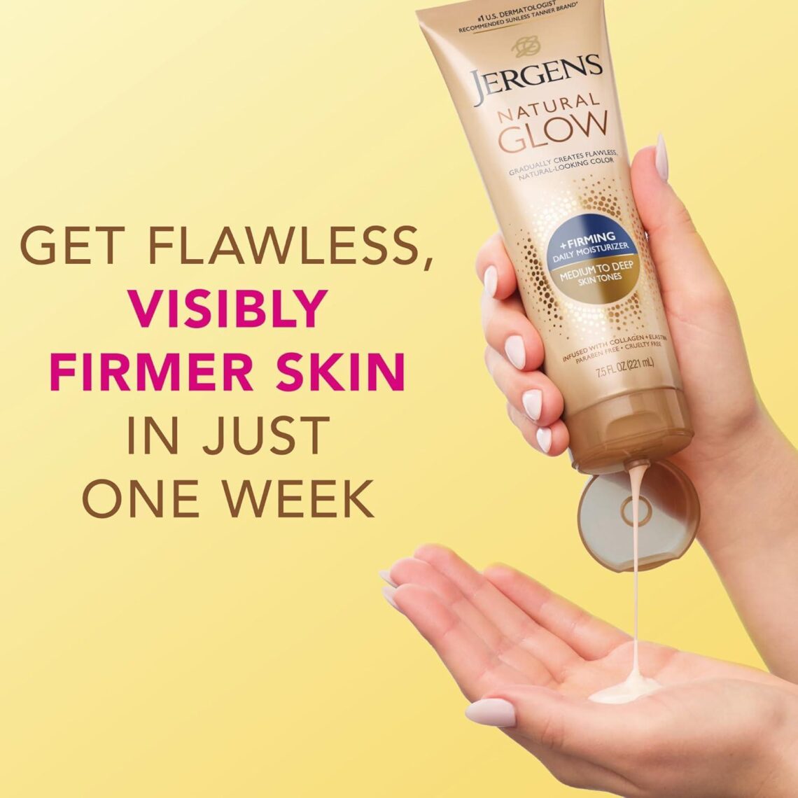 Best Moisturizer – Jergens Natural Glow + Firming Daily Moisturizer