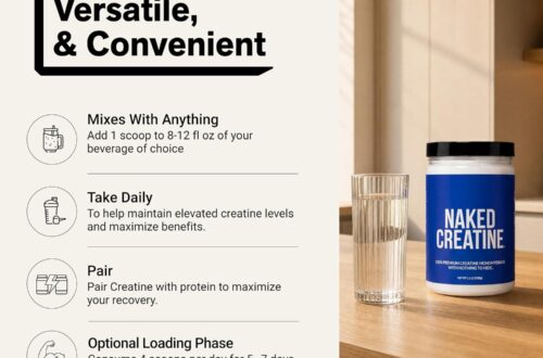 Best Creatine Supplement – NAKED Micronized Creatine Powder Review