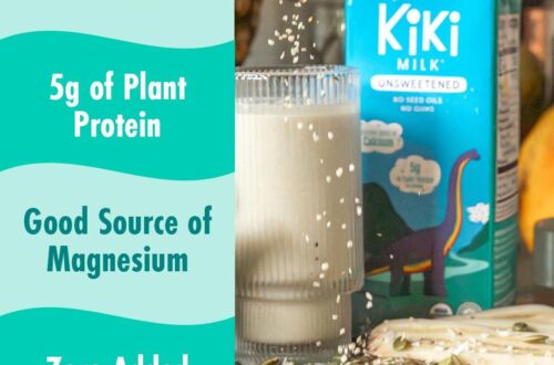 Best Plant-Based Milk – Kiki Organic Unsweetened Kiki Milk – Calcium & Magnesium Source – Shelf Stable (32 oz • Pack of 6) Review