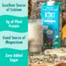 Best Plant-Based Milk – Kiki Organic Unsweetened Kiki Milk – Calcium & Magnesium Source – Shelf Stable (32 oz • Pack of 6) Review