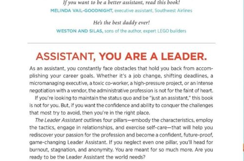 Best Leadership Book – The Leader Assistant: Four Pillars Review