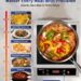 Best Induction Cooktop – Stainless Steel Portable Burner with Precise Control