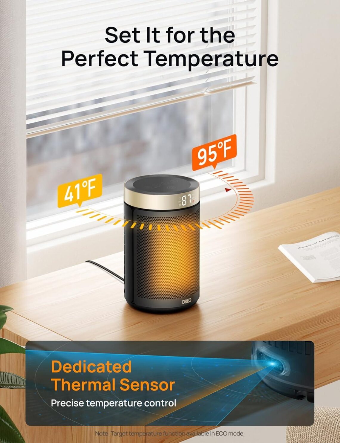 Best Space Heater – DREO Portable Electric Heater with Remote Review