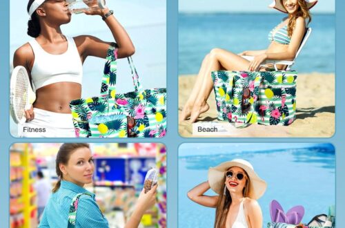 Best Beach Bag – ISEYOU Waterproof Large Tote with Wet Compartment Review