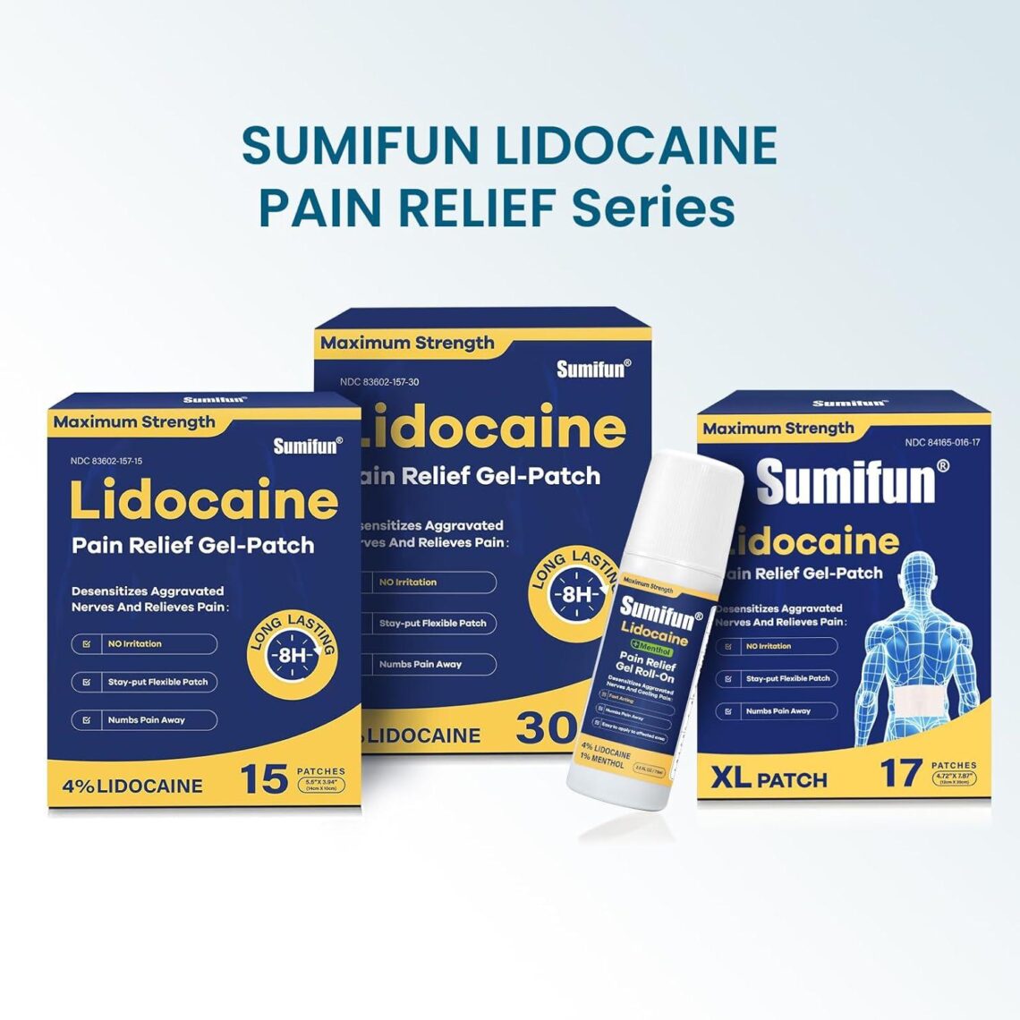 Best Back Pain Relief – Sumifun Large Lidocaine Patches Review