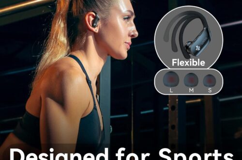 Best Wireless Earbuds – bmani 80H Playtime LED Case, Over-Ear Hooks Review