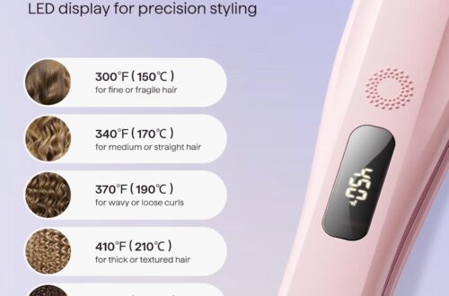 Best Hair Straightener – Wavytalk Steam Sesh Nourishes & Reduces Damage