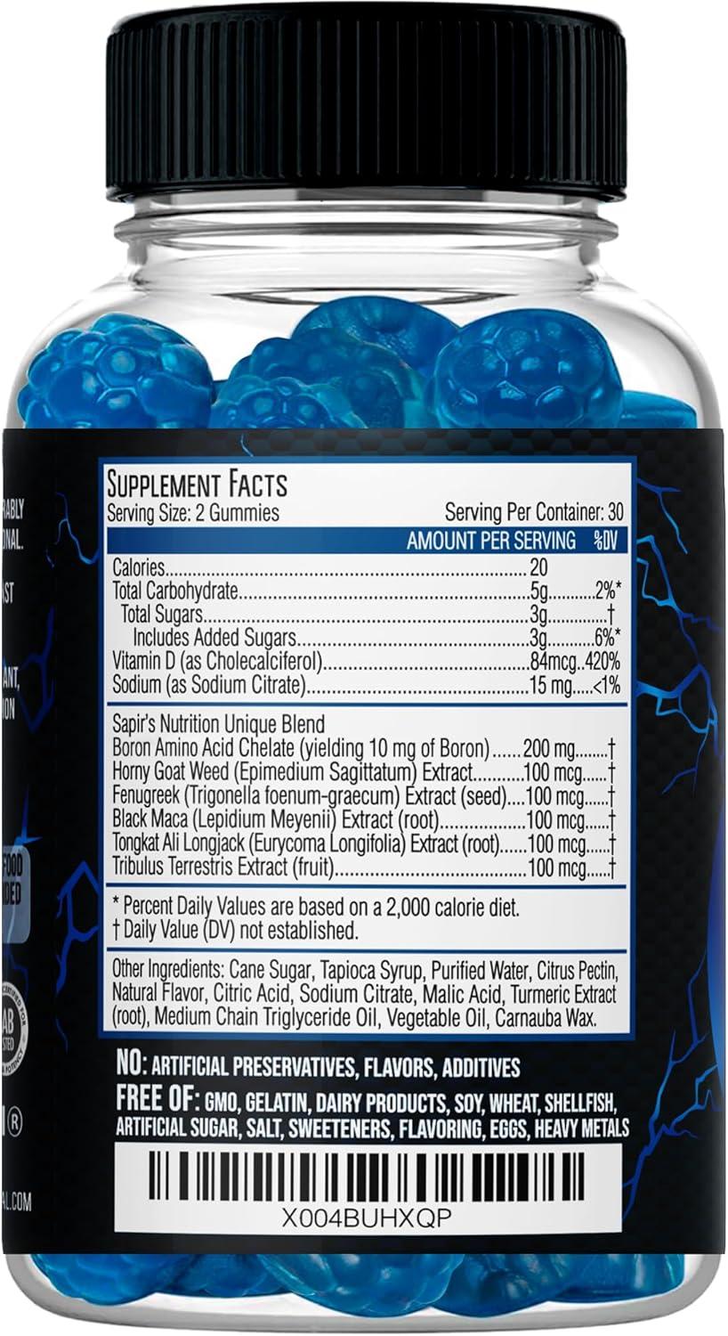 Best Male Enhancement Gummies – Testosterone Booster, Performance, Energy Review