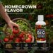 Best Organic Soil Conditioner – Great Big Tomatoes and Vegetables Liquid Fertilizer Booster – 70 Minerals for Big Vegetable Yields, 32 Ounce