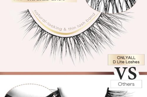 Best False Eyelashes – Onlyall Natural Lashes Wispy Look Review